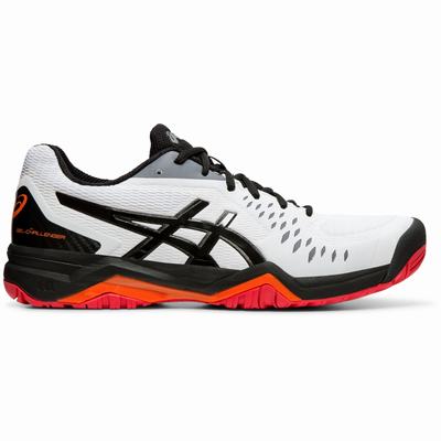 Asics Gel-Challenger 12 - Miesten Tenniskengät - Valkoinen/Mustat